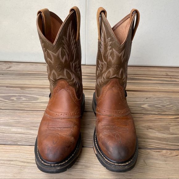 ariat aged bark workhog